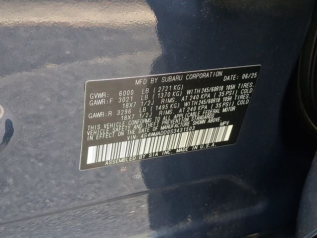 2025 Subaru Ascent Premium