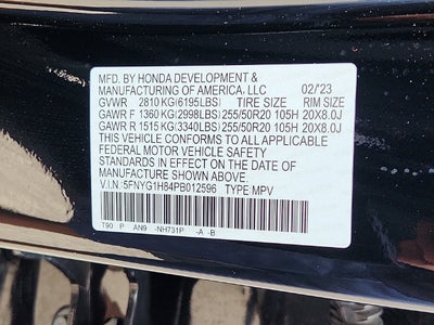 2023 Honda Pilot Elite