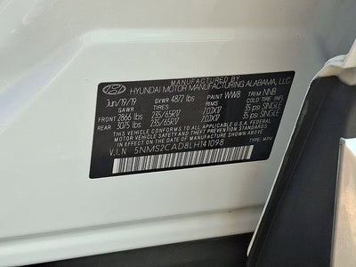2020 Hyundai Santa Fe SE