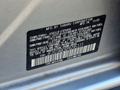 2023 Subaru Crosstrek Base