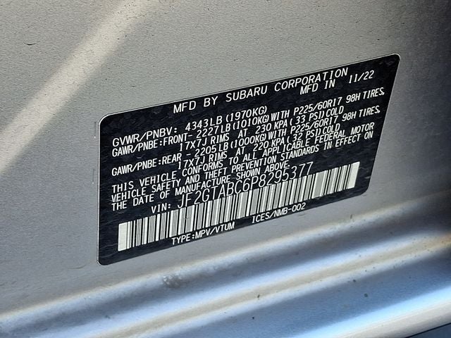 2023 Subaru Crosstrek Base