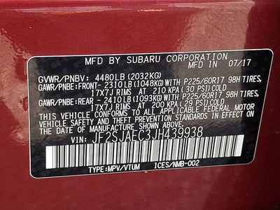 2018 Subaru Forester 2.5i Premium