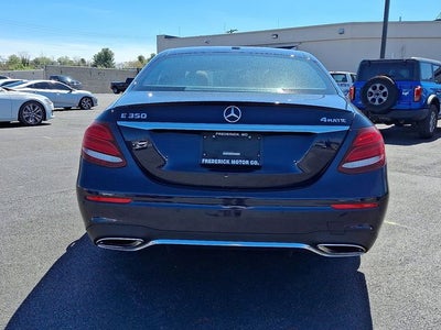 2020 Mercedes-Benz E-Class E 350 4MATIC®