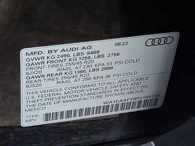 2023 Audi Q5 45 S line Premium quattro