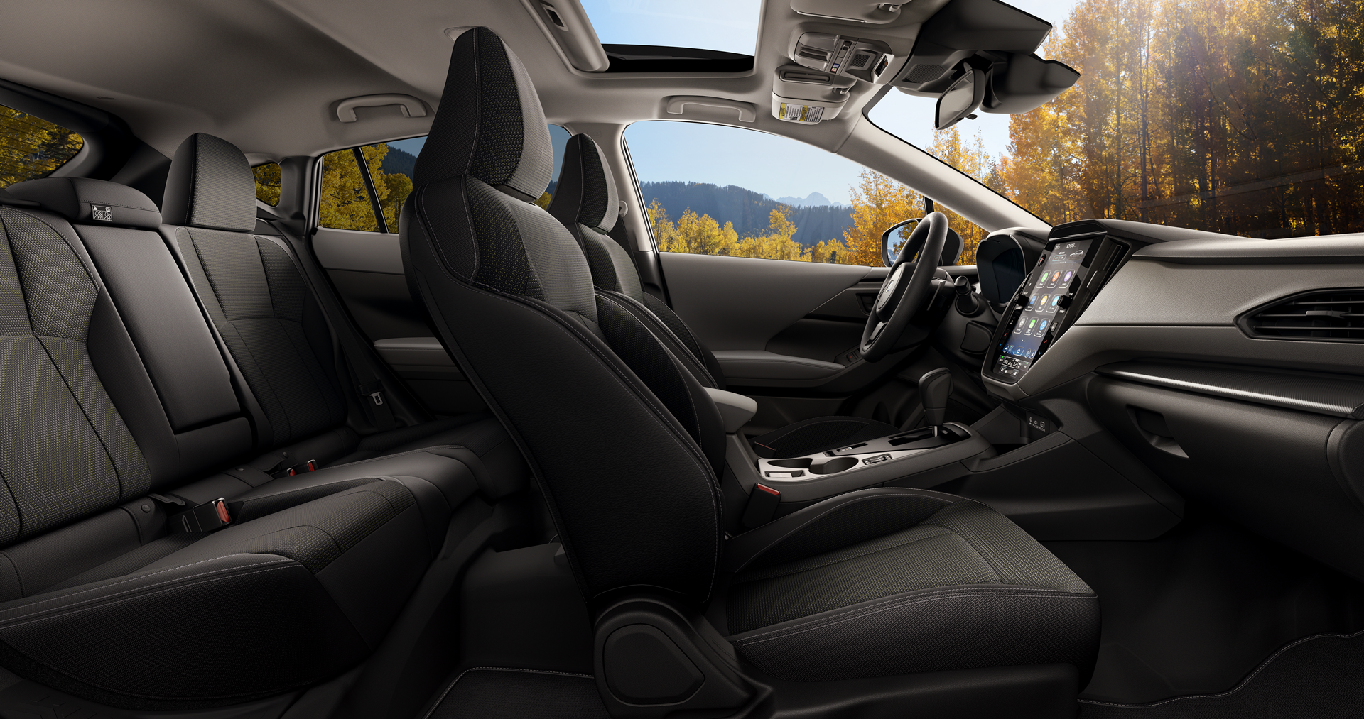 2025 Subaru Crosstrek Premium Shown in Black Cloth